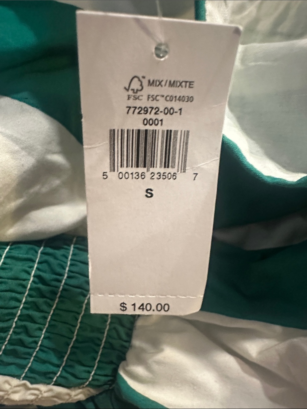NWT! Banana Republic One Shoulder Poplin Midi Dress - Small 🌅6️⃣ 772972 - Picture 6 of 6